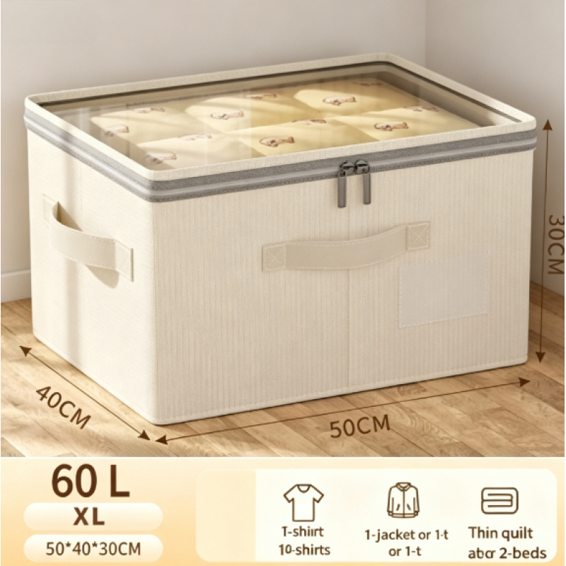 Down Jacket Packable - Large Capacity Foldable Storage Box With