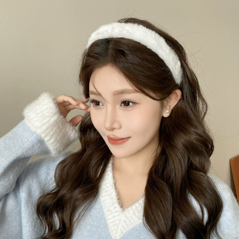Korean Soft Headband Women Gir - Winter Headband Fleece incelemesi ve fiyatı