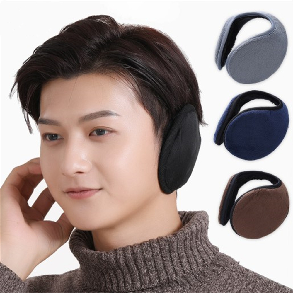 Winter Men's Earmuffs Ear Warm - Winter Headband Fleece incelemesi ve fiyatı
