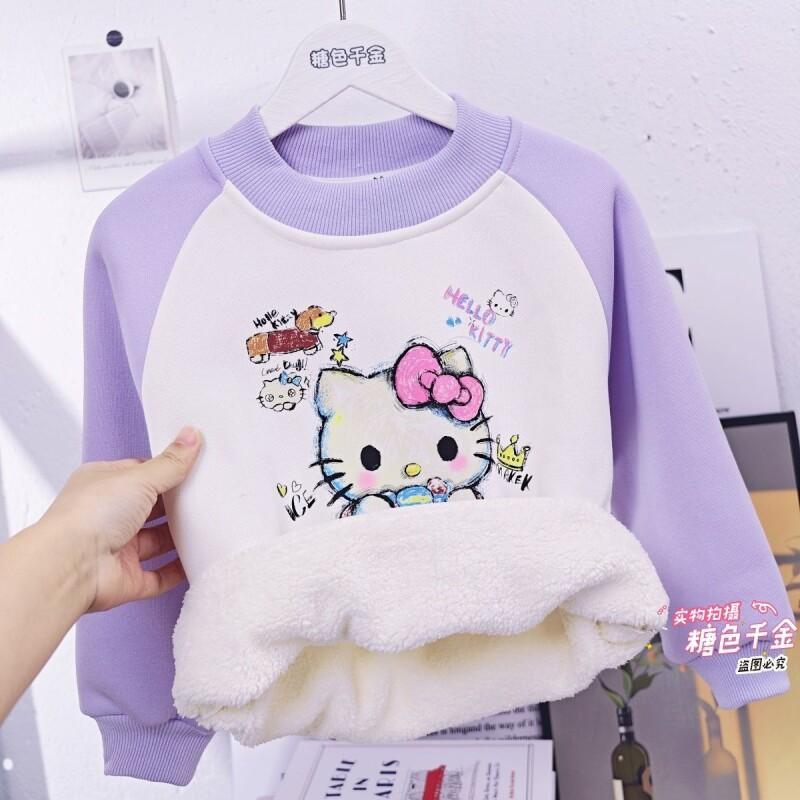 Sanrio Hello Kitty Girls Fleec - Sherpa Hoodie Fleece incelemesi ve fiyatı
