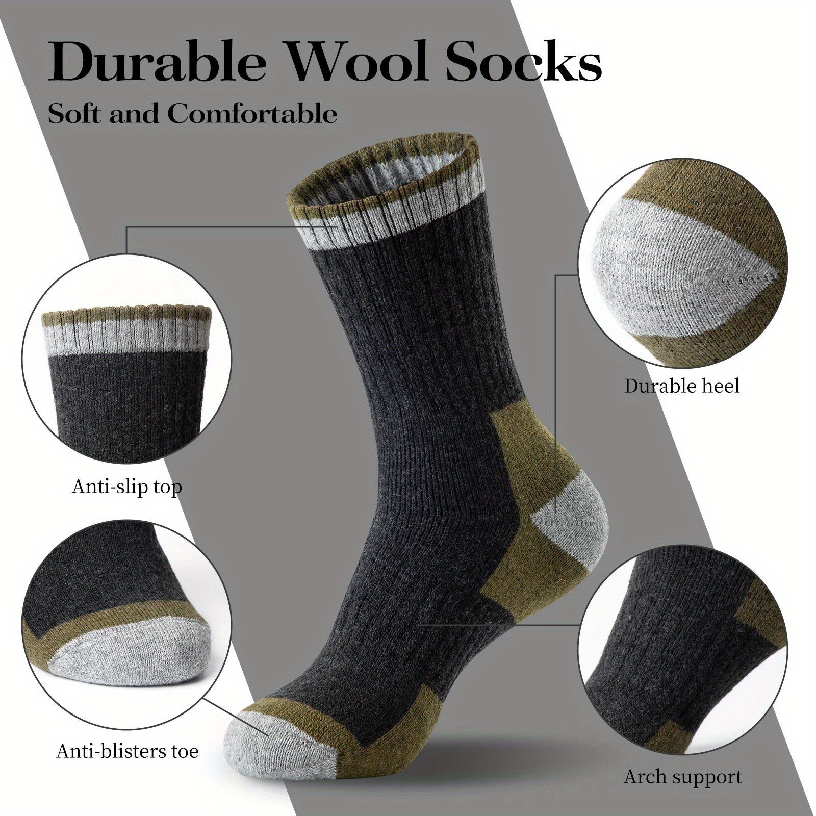Winter Merino Wool Socks Thick - Thermal Sock Wool incelemesi ve fiyatı