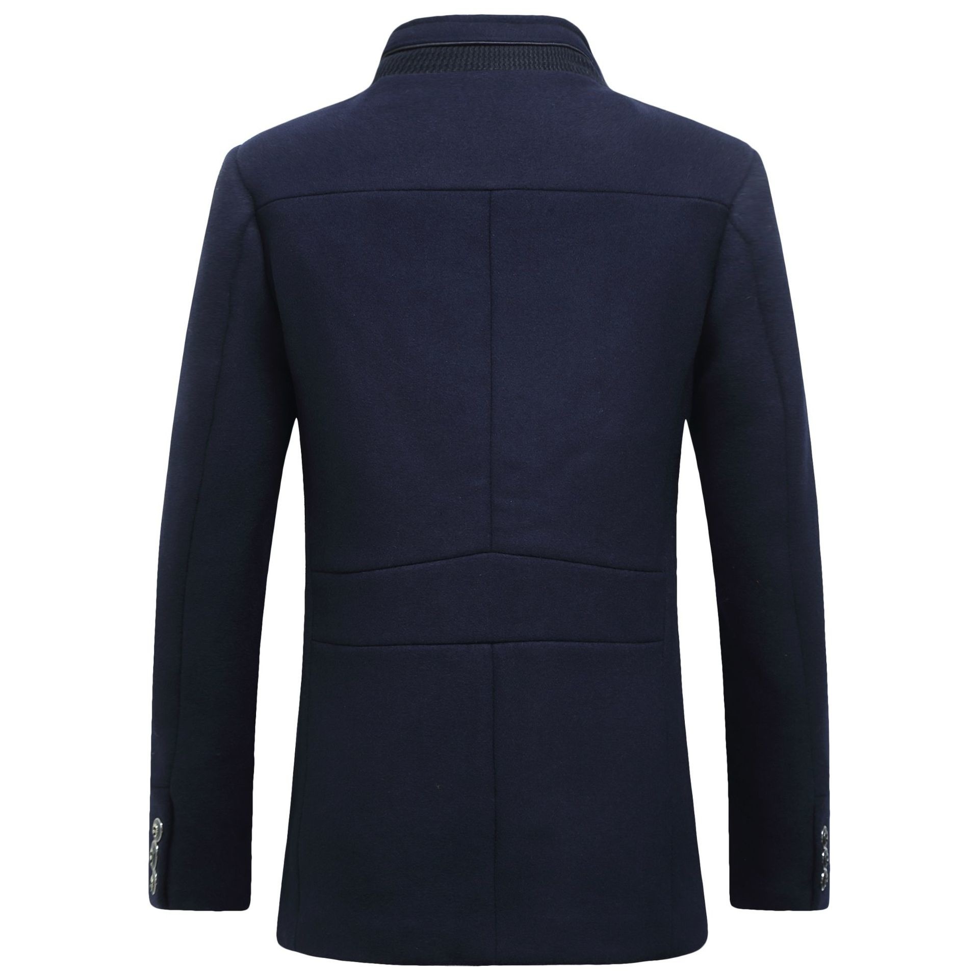 Fashion Men's Wool jacket Clas - Wool Coat Peacoat incelemesi ve fiyatı