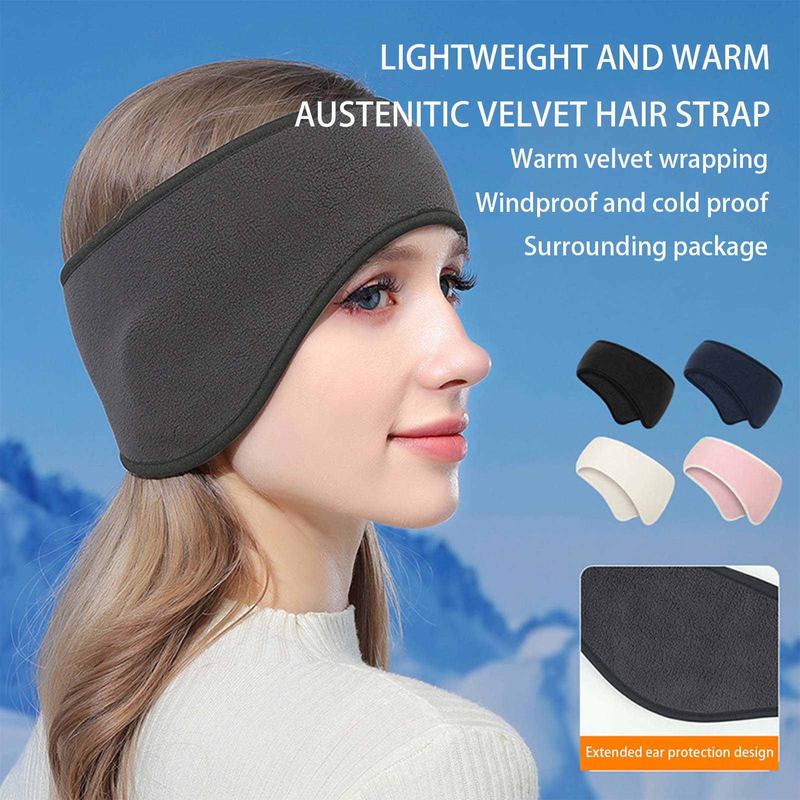 Lightweight Winter Fleece Ther - Fleece Ear Warmer Band incelemesi ve fiyatı
