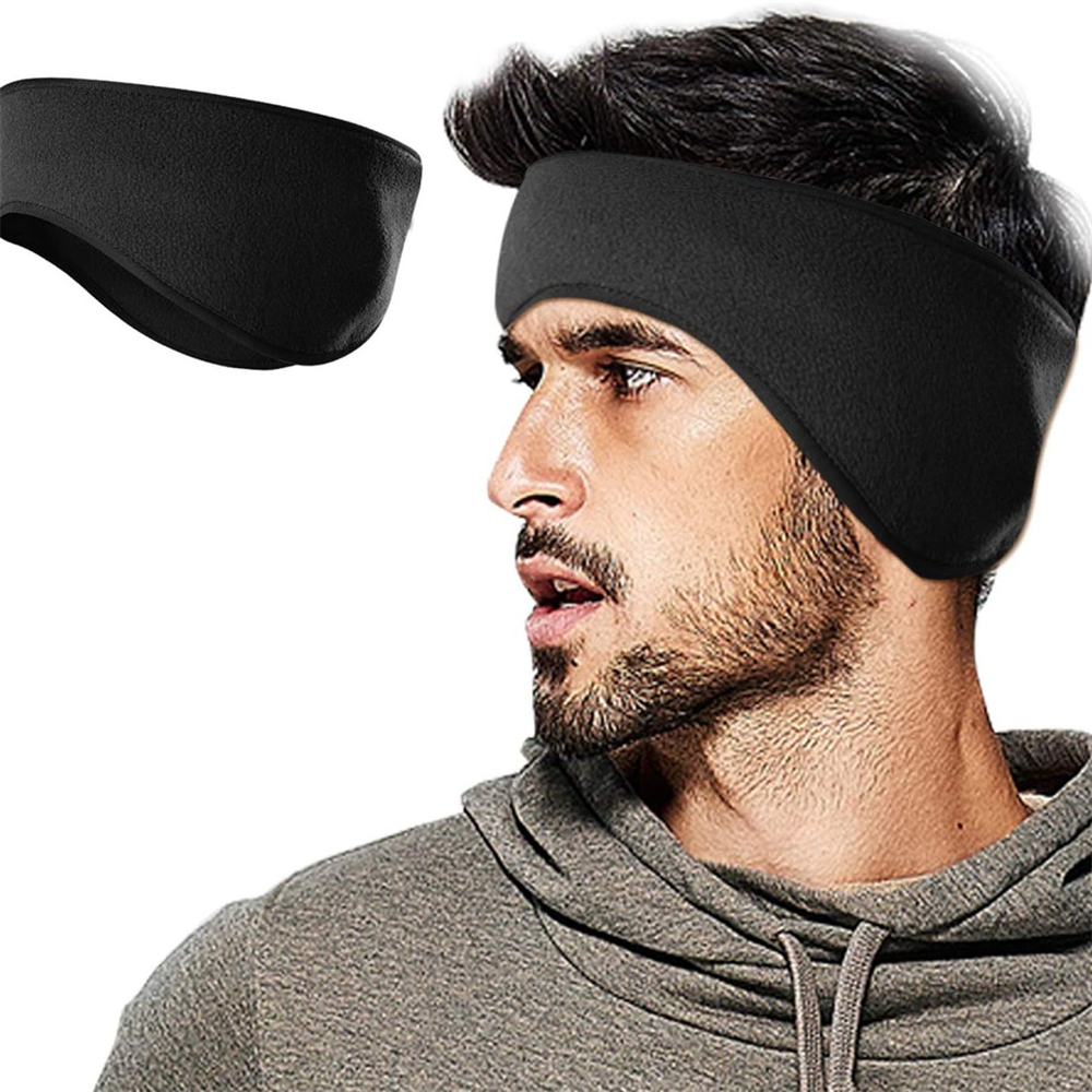 1PC Winter Fleece Earmuffs Col - Fleece Ear Warmer Band incelemesi ve fiyatı