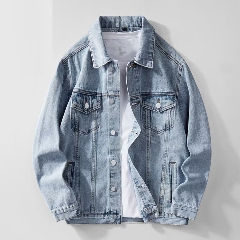 Denim Jacket Men  Single Breas - Down Jacket Packable incelemesi ve fiyatı