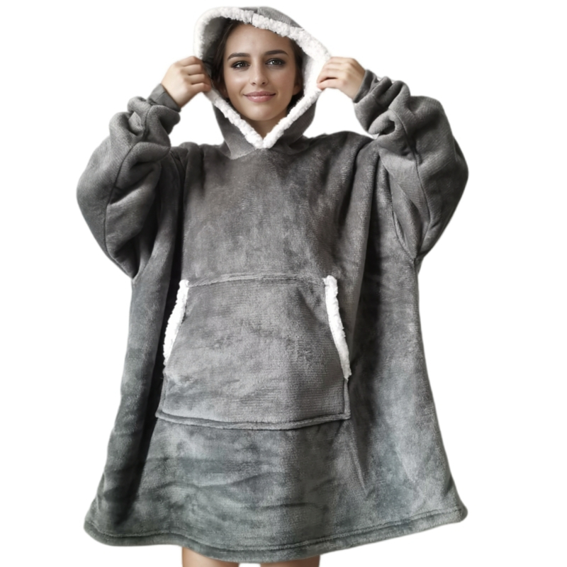 Wearable Adult Super Soft Flan - Sherpa Hoodie Fleece incelemesi ve fiyatı