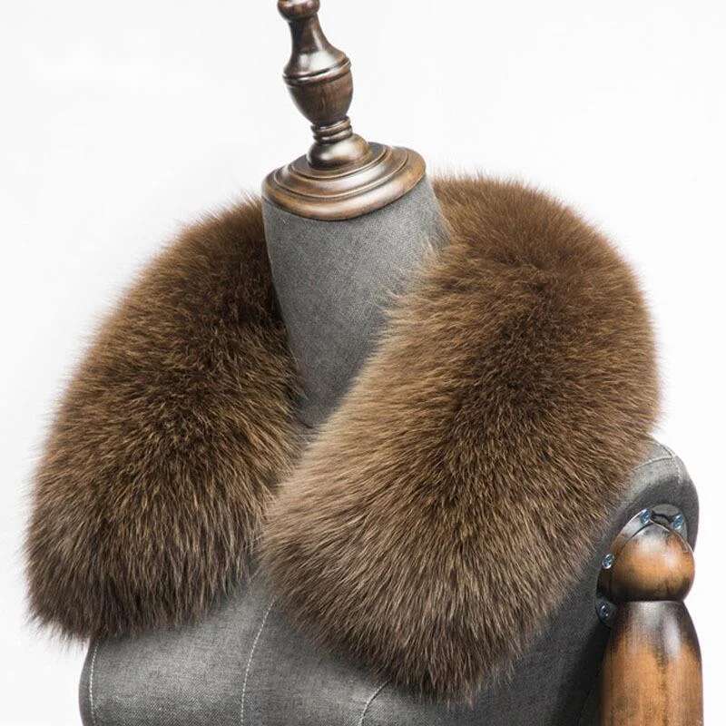 Winter Natural Fox Fur Scarf S - Shawl Wrap Winter incelemesi ve fiyatı