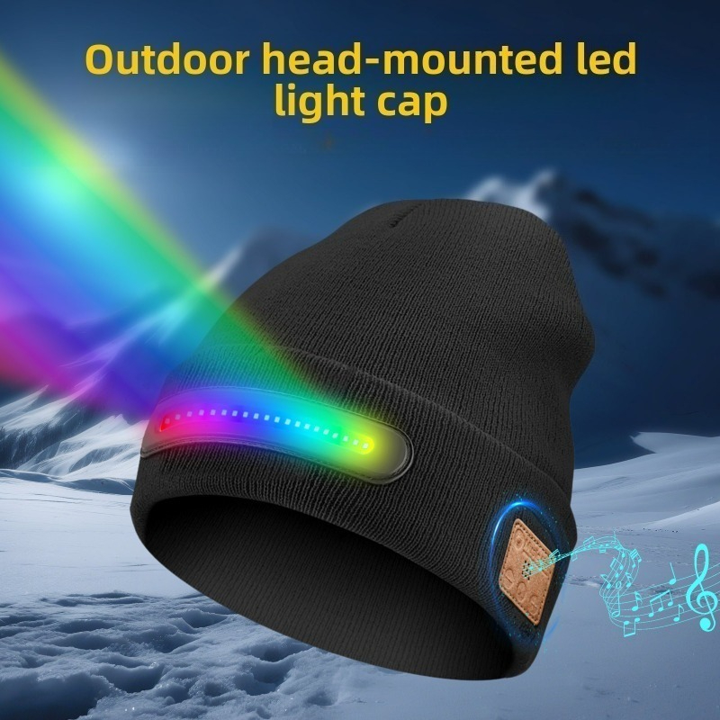 Christmas LED Light Up Bluetoo - Knit Beanie Hat Warm incelemesi ve fiyatı