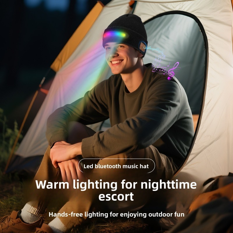 Christmas LED Light Up Bluetoo - Knit Beanie Hat Warm incelemesi ve fiyatı