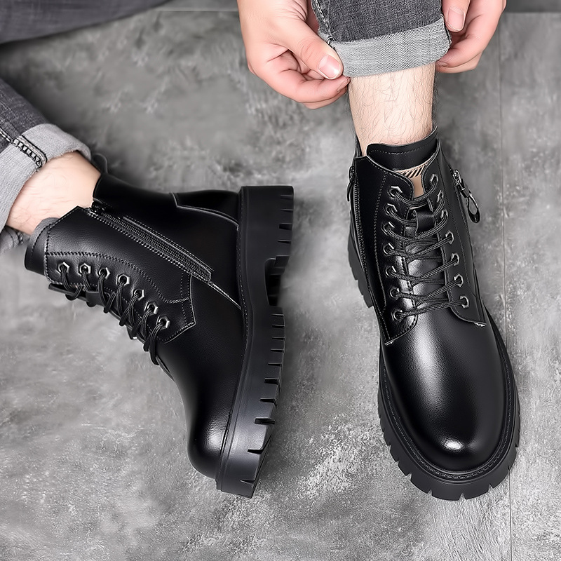 Men Classic Genuine Leather Bo - Waterproof Winter Boot incelemesi ve fiyatı