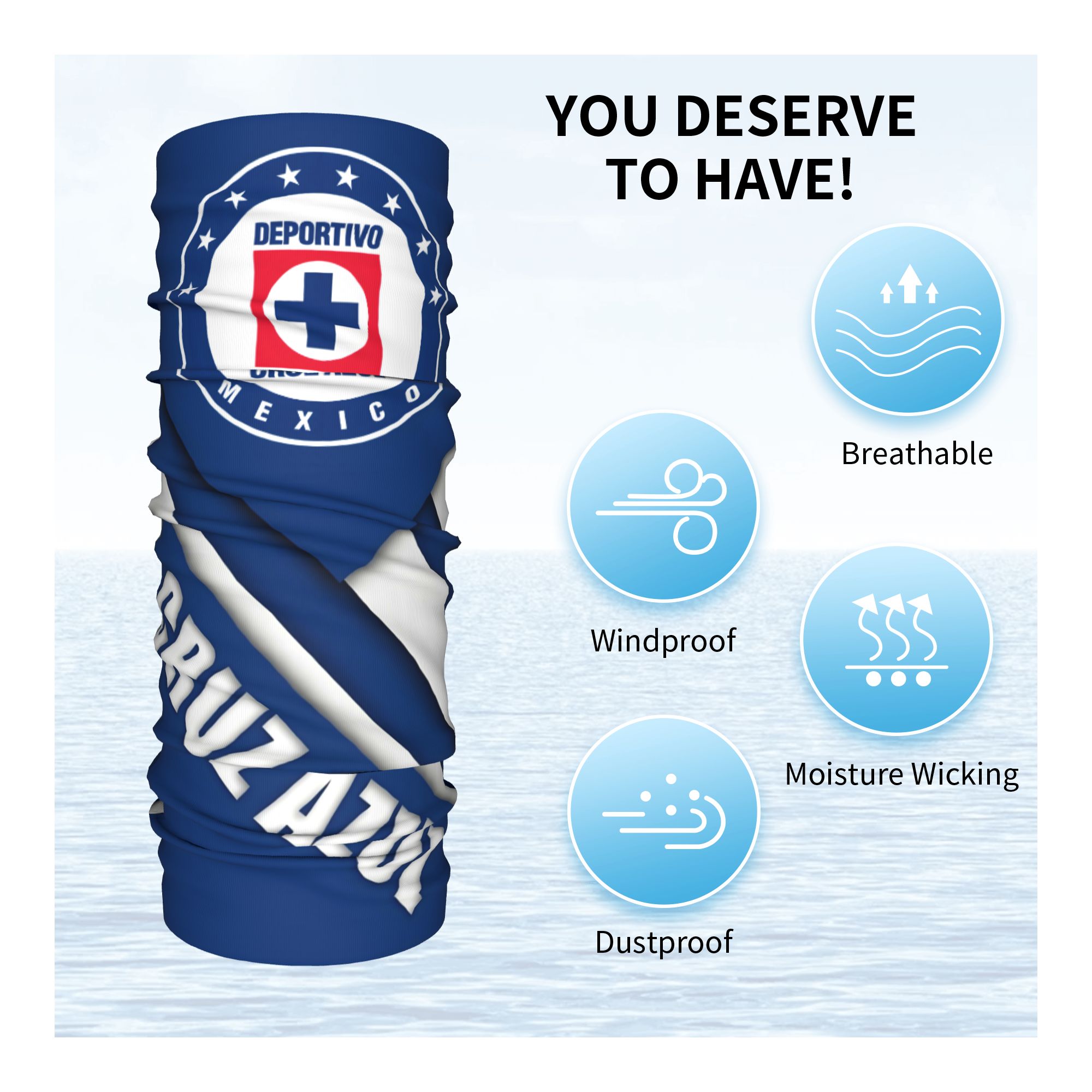 Mexico Football Club Soccer FC - Neck Gaiter Fleece incelemesi ve fiyatı