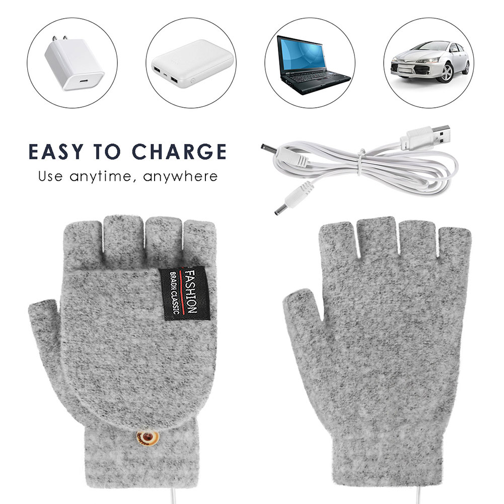 USB Electric Heated Gloves Adj - Touch Screen Gloves incelemesi ve fiyatı