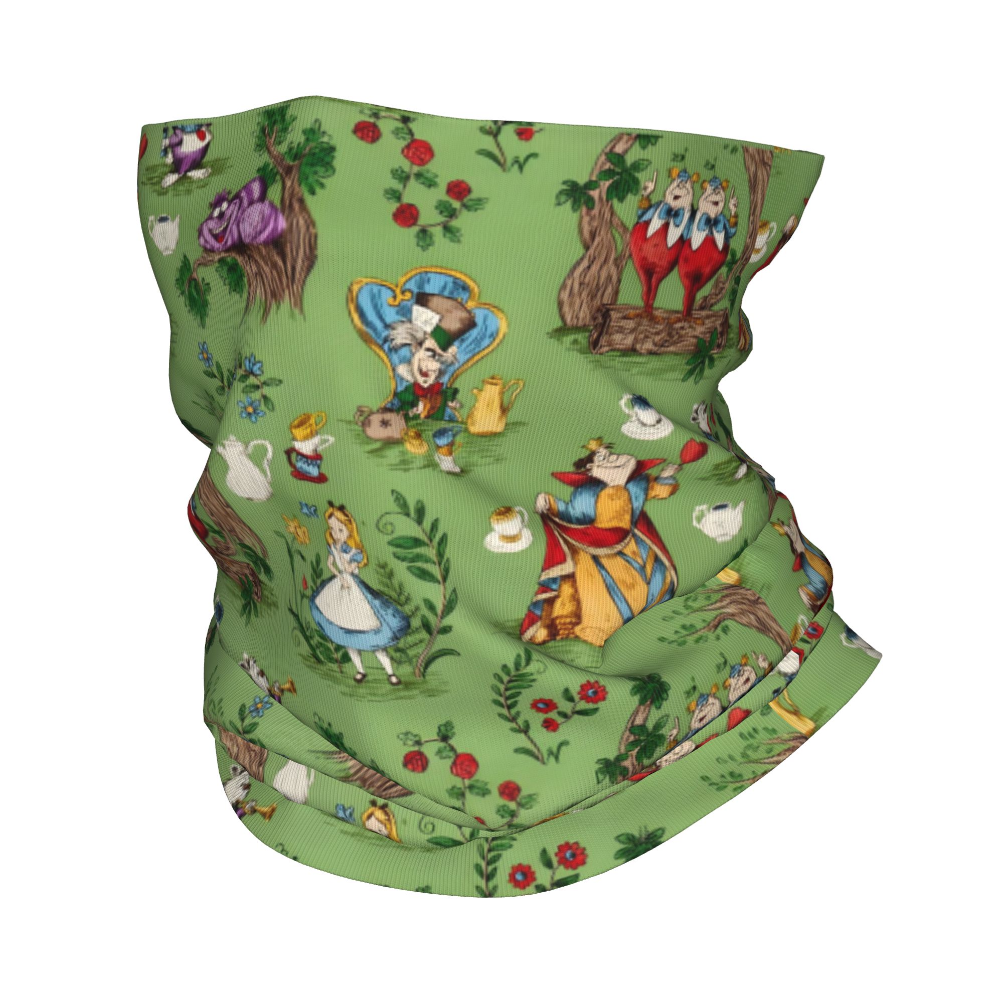 Custom A-Alice in W-Wonderland - Neck Gaiter Fleece incelemesi ve fiyatı