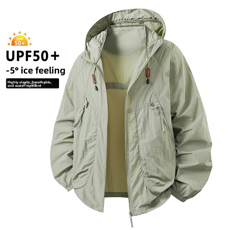 UPF50+ New Fashion Men Summer  - Down Jacket Packable incelemesi ve fiyatı