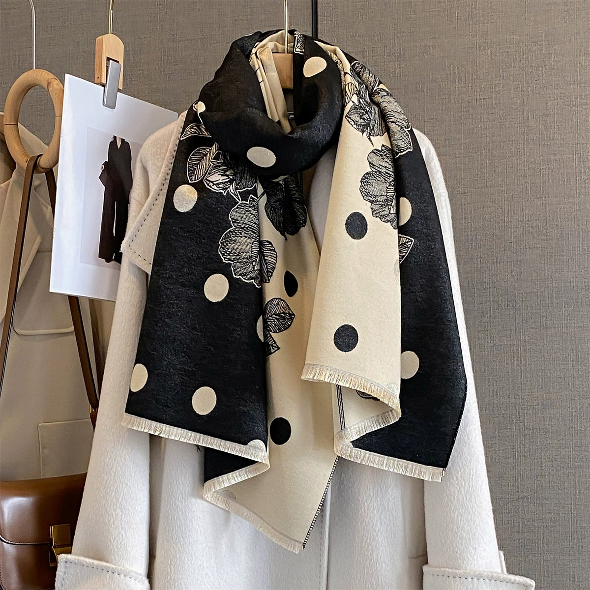 2025 Women Thicken Luxury Wint - Cashmere Pashmina Wrap incelemesi ve fiyatı