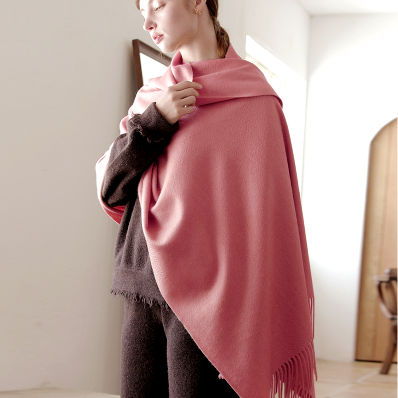 Wool Winter Scarf Women Fashio - Shawl Wrap Winter incelemesi ve fiyatı