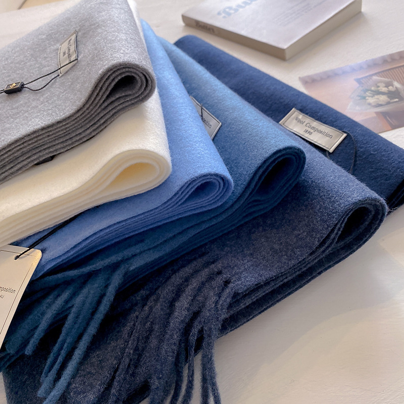 2024 Winter Wool Scarf For Wom - Cashmere Pashmina Wrap incelemesi ve fiyatı