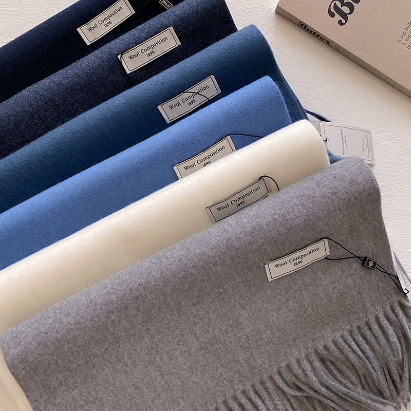 2024 Winter Wool Scarf For Wom - Cashmere Pashmina Wrap incelemesi ve fiyatı